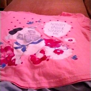 Arizona Jean Co.,Plus XL 18 1/2 Pink Tee Shirt